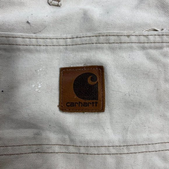 Carhartt Cream Chino Size Mens 36W 32L - Picture 3 of 3